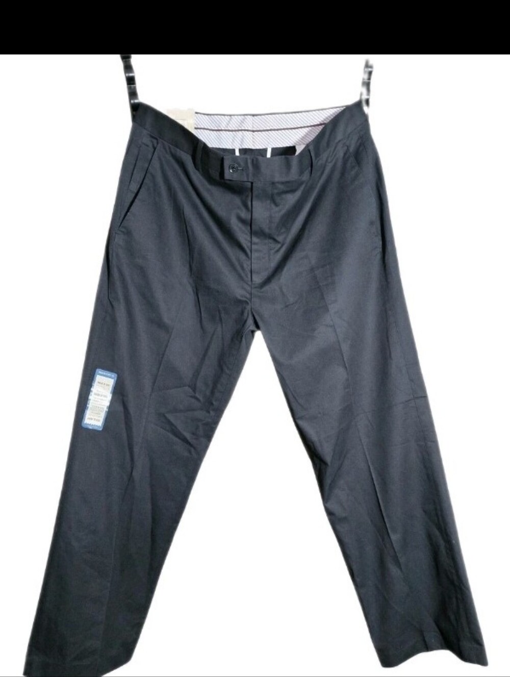 NWT Haggar Collections Straight Fit Flat Front Chino Pants